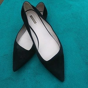 Giorgio Armani suede flats